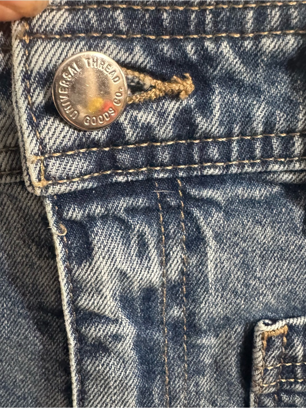 Universal Thread Women’s Denim Jean Shorts - Blue - Picture 5 of 9